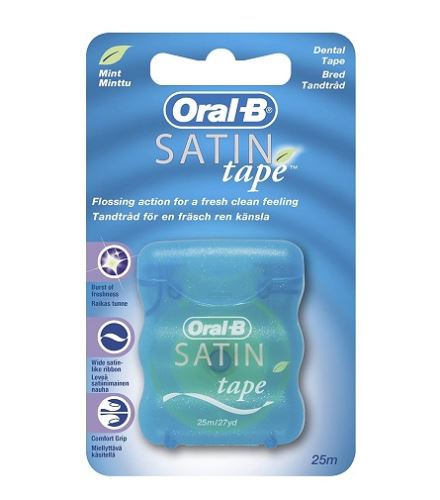 Oral-B Satin Tape dentálna páska 25m