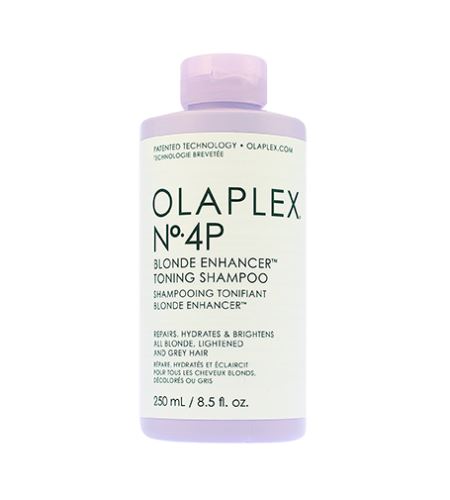 Olaplex N°4P Blonde Enhancer tónovací šampón pre blond, zosvetlené a šedivé vlasy 250 ml