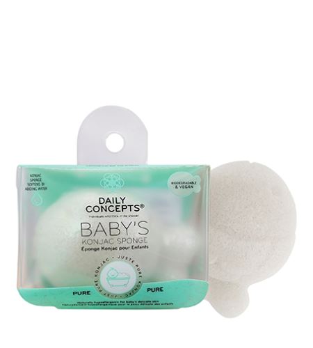 Daily Concepts Baby's Pure Konjac Sponge detská hubka na kúpanie