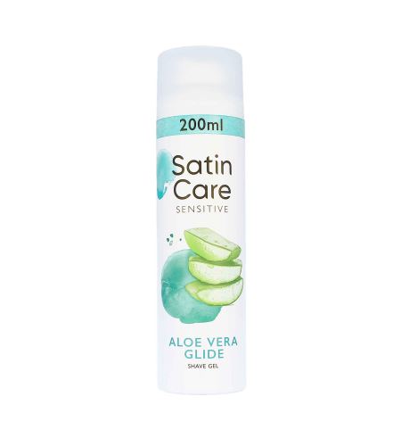 Gillette Satin Care Sensitive Skin Gél na holenie na citlivú pokožku 200 ml