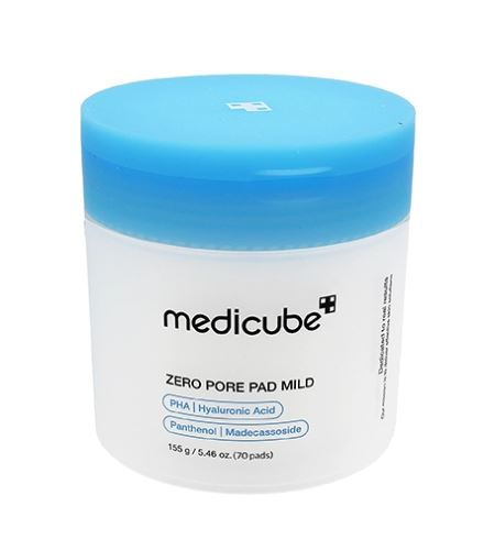 Medicube Zero Pore Pad Mild Exfoliačné pleťové tampóny pre citlivú pleť 70 ks