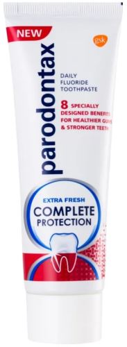 Parodontax Complete Protection zubná pasta proti krvácaniu ďasien pre kompletnú ochranu zubov unisex 75 ml