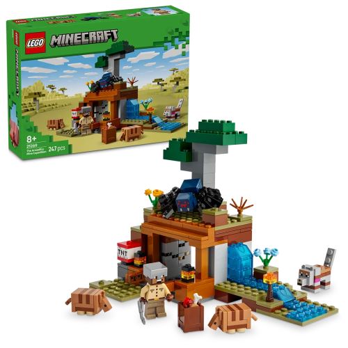LEGO® Minecraft® 21269 Výprava do bane a pásovec