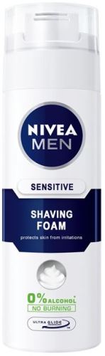 Nivea Men Sensitive pena na holenie 200 ml pre mužov