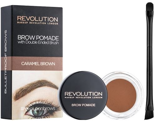 Makeup Revolution London Brow Pomáda With Double Ended Brush W očné linky 2,5g