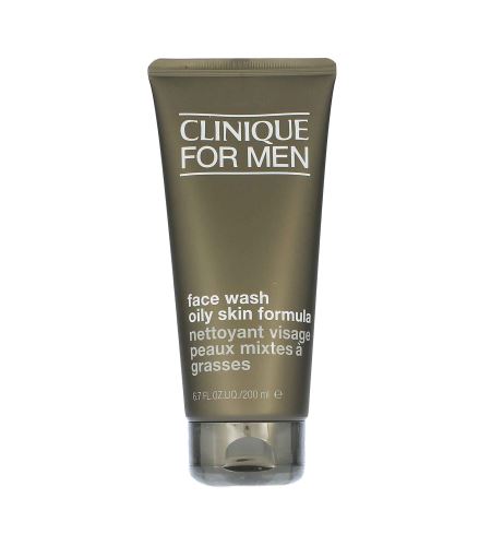 Clinique For Men™ Oil Control Face Wash čistiaci gél pre normálnu až mastnú pleť pre mužov 200 ml