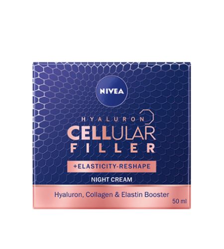 Nivea Hyaluron Cellular Filler remodelačný nočný krém 50 ml