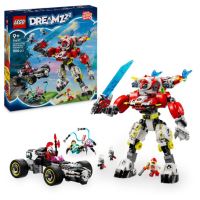 LEGO® DREAMZzz™ 71497 Cooperov tigrí robot a Zerov hot rod