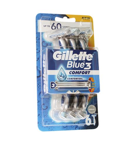 Gillette Blue3 jednorázové holítko   pre mužov