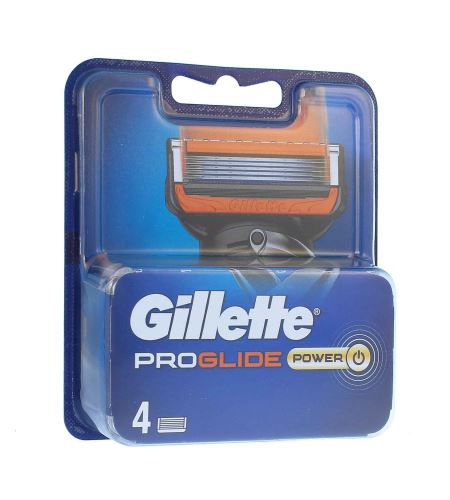 Gillette Fusion5 Proglide Power náhradné čepele 4 ks Pre mužov