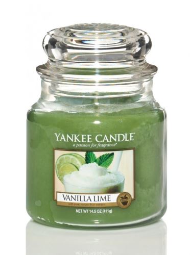 Yankee Candle Vanilla Lime vonná sviečka 411 g