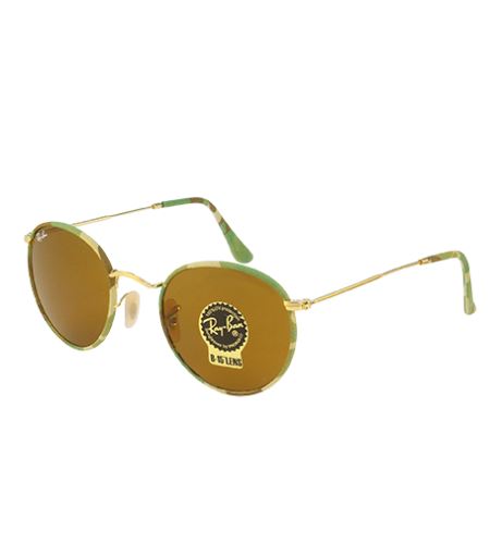 Ray-Ban RB3447JM Camouflage Slnečné okuliare unisex 50x21x145 mm hnědá