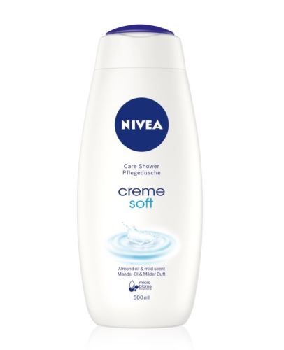 Nivea Creme Soft starajúca krémový sprchový gél 500 ml