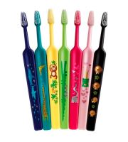 TePe Kids Select Compact Zoo zubná kefka extra soft (1)