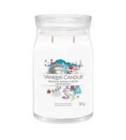 Yankee Candle Magical Bright Lights signature sviečka veľká 567 g