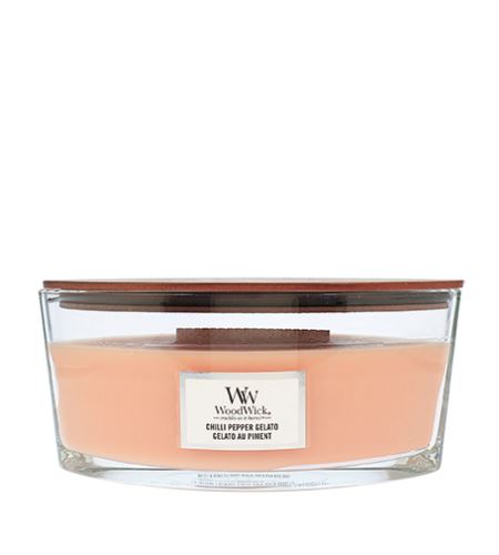 WoodWick Chilli Pepper Gelato vonná sviečka s dreveným knôtom 453,6 g