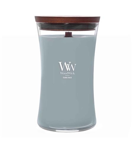 WoodWick Terra Haze vonná sviečka s dreveným knôtom 609,5 g