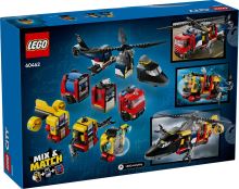 LEGO® City 60462 Remix: Helikoptéra, hasičské auto a ponorka (1)