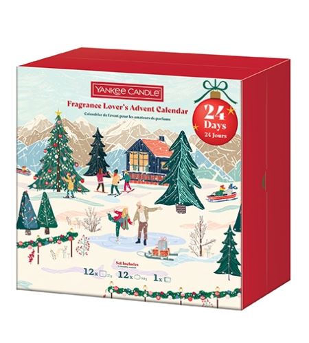 Yankee Candle Fragrance Lover's Advent Calendar 2025 adventný kalendár kniha