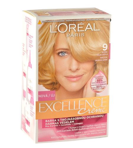 L'Oréal Paris Excellence Creme Hair Colour 1ks W