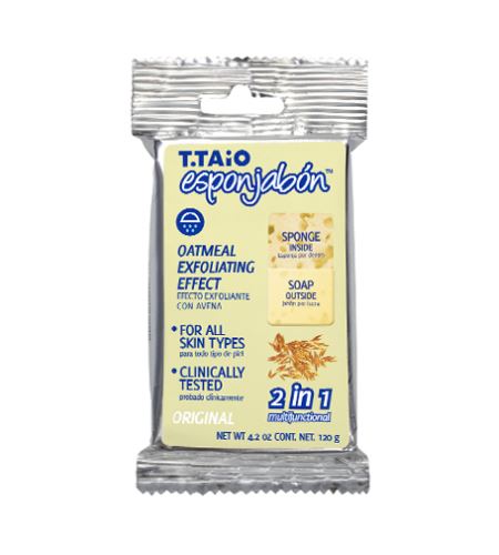 T.Taio EsponJabon Oatmeal multifunkčná mydlová huba 120 g