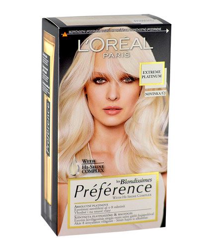L'Oréal Paris Préférence les Blondissimes Hair Colour 1ks W