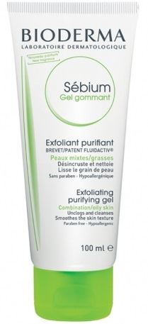 Bioderma Sébium Čistiaci peeling pre mastnú a zmiešanú pleť 100 ml