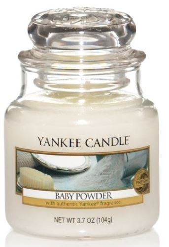 Yankee Candle Baby Powder vonná sviečka 104 g