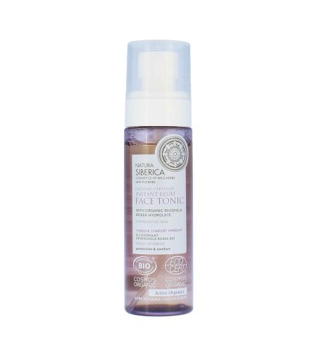 Natura Siberica Organic Certified Instant Relief prírodný tonik pre citlivú pleť 100 ml