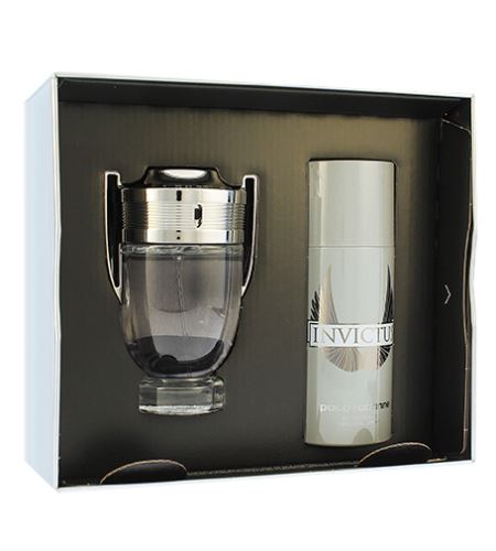 Paco Rabanne Invictus darčeková sada pre mužov toaletná voda 100 ml + deospray 150 ml