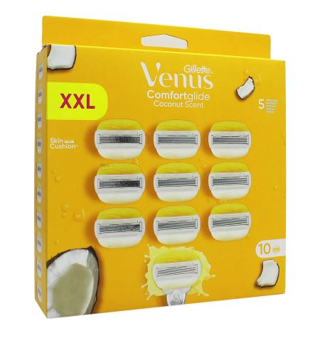 Gillette Venus ComfortGlide Coconut & Olay náhradné hlavice 10 ks