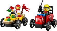 LEGO® City 60458 Pretekársky balíček: Rozvoz pizzy vs. hasičské auto (2)
