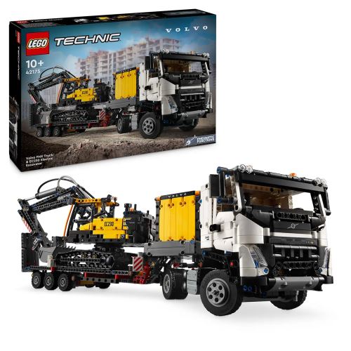 LEGO® Technic 42175 Nákladné auto Volvo FMX a elektrický bager EC230
