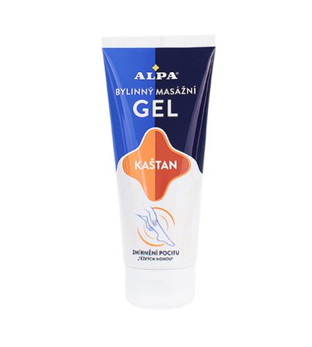 Alpa Chestnut bylinný masážny gél 100 ml