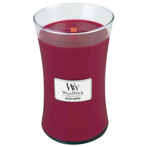 WoodWick Black Cherry vonná sviečka s dreveným knôtom 609,5 g