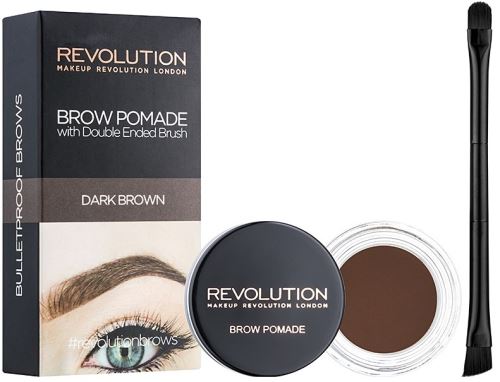 Makeup Revolution London Brow Pomáda With Double Ended Brush W očné linky 2,5g