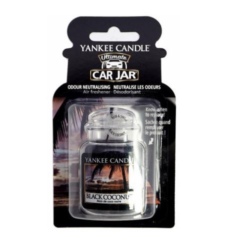 Yankee Candle Black Coconut luxusná visačka do auta