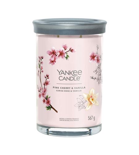 Yankee Candle Pink Cherry & Vanilla signature tumbler veľký 567 g