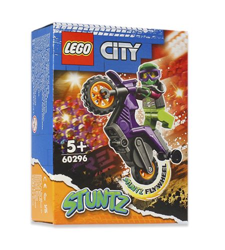LEGO 60296 City Stuntz Wheelie Stunt Bike stavebnice lego
