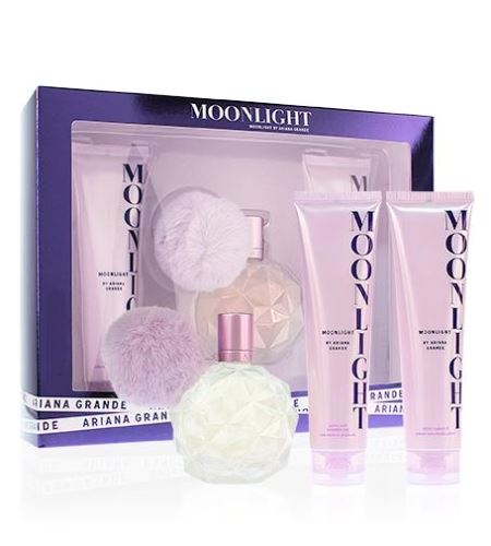 Ariana Grande Moonlight darčeková sada pre ženy parfumovaná voda 100 ml + telový krém 100 ml + sprchový gél 100 ml