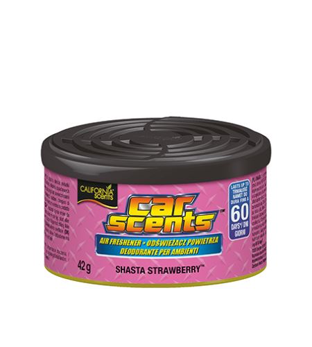 California Scents Car Scents Shasta Strawberry vôňa do auta 42 g
