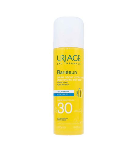 URIAGE Bariésun Moisturizing Dry Mist hydratačný opaľovací sprej SPF 30 200 ml