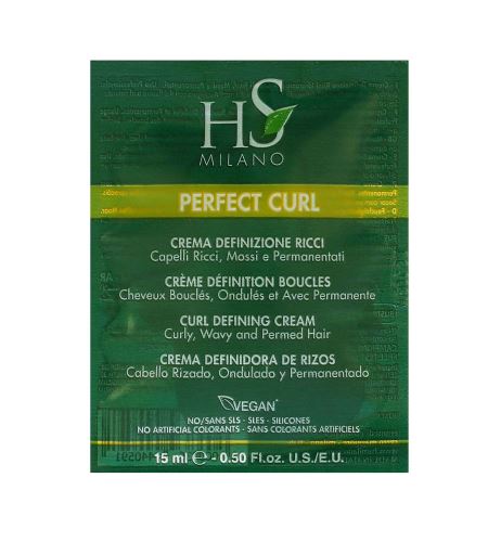 HS Milano Perfect Curl Curl Defining Cream Sachet vzorka 15 ml