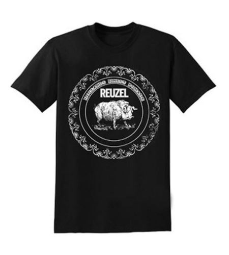 REUZEL Classic Logo T-Shirt Black pánske tričko XL