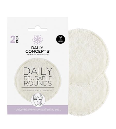 Daily Concepts Daily Reusable Rounds prateľné odličovacie tampóny 2 ks