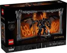 LEGO® Icons 10367 Knižná zarážka: Pán prsteňov – Balrog™ (4)