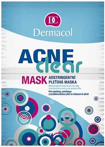 Dermacol AcneClear Čistiaca pleťová maska 16 g