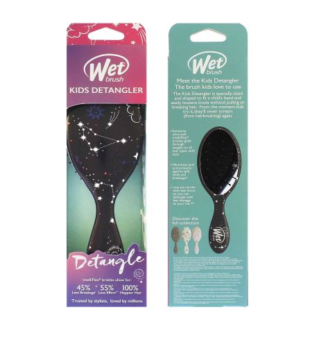 Wet Brush Kids Detangler kefa na vlasy Polka Dot