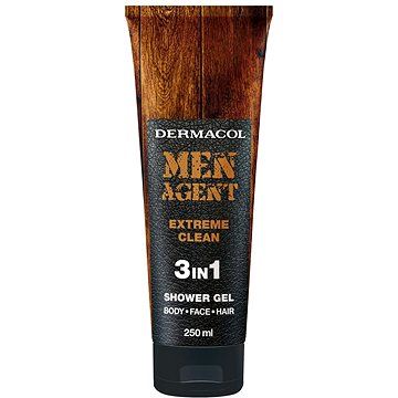 Dermacol Men Agent Extreme Clean 3in1 sprchový gél pre mužov 250 ml