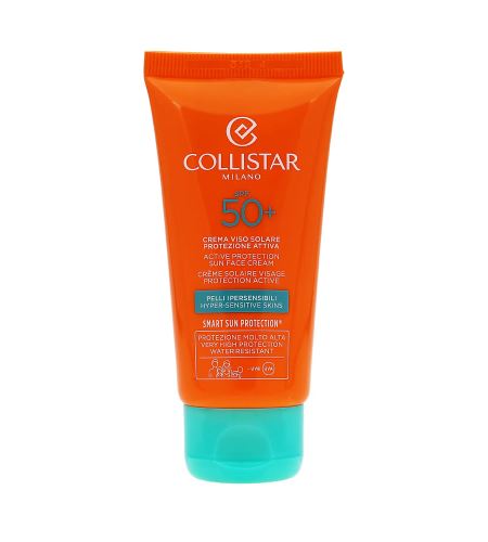 Collistar Active Protection opaľovací krém na tvár SPF50+ 50 ml